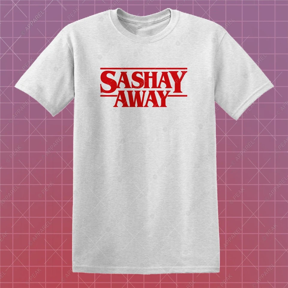 Футболка с надписью Sashay Away летняя футболка круглым вырезом Eleven Queens Lgbt Gay