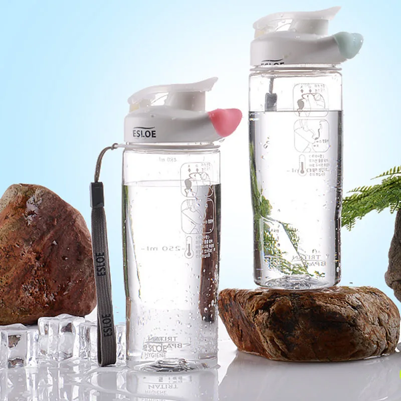 Спортивные контейнеры для напитков с утечкой, термосы, посуда для напитков пластиковая, нелипкая, кружки, помада, товары с бесплатной доставкой.