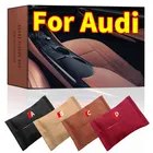 Автомобильная замшевая многофункциональная фотобумага для Audi A3 8P 8V B6 A4 B8 B9 B7 A6 C7 C6 C5 A6L 4F A5 RS5 A1 8X