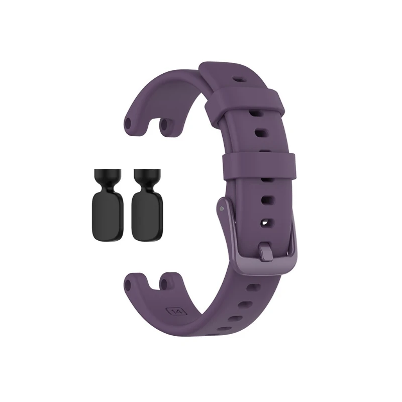

14mm Silicone Watch Band Wristwatch Strap Bracelet Belt With Installation Tool for -Garmin Lily Smart Watch Accessories