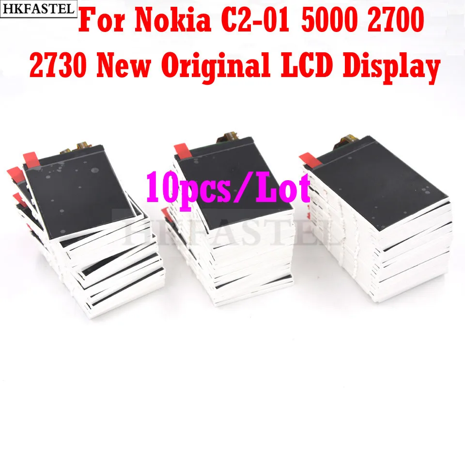 ЖК-дисплей для Nokia N5000 5000 C2-01 2700 2700C 2730 2730C 5130 5220 3610 7100S 7210C 10 шт./лот оригинальный