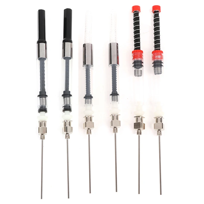

5PCS Fountain Pen Spring Ink Auxiliary Absorber Syringe Tool For Ink Converter