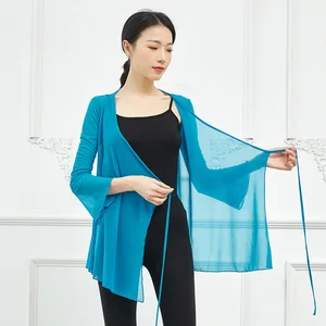 Сетчатый прозрачный топ для восточных латинских танцев, женская блузка, костюм для танца живота, одежда для взрослых