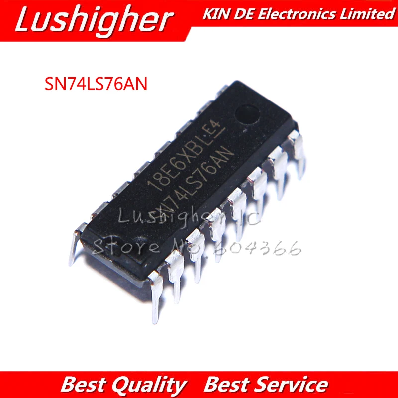 5 шт. 74LS76 DIP16 SN74LS76N SN74LS76AN DIP новый оригинальный|Интегральные схемы| |
