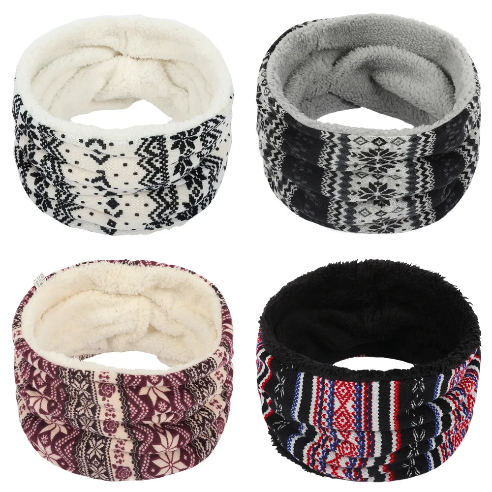 2020 зимний теплый нагрудник Повседневный Шарф для улицы мужчин и женщин бархатный