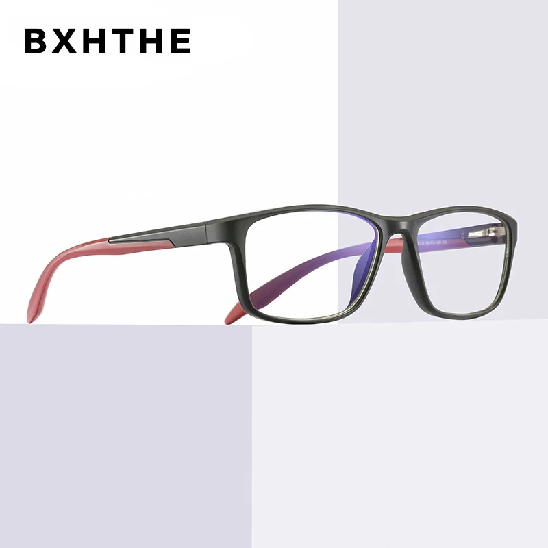 2020 мужские Оптические очки оправа Tr90 квадратные сверхлегкие для близорукости по