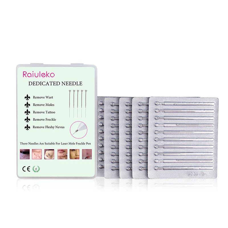 50P плазменная ручка иглы для удаления темных пятен кожи машина татуировок тонкая