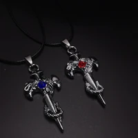 fashion snake sword pendant accessories mens necklace hip hop street mens pendant jewelry