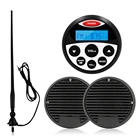 Водонепроницаемый морской Bluetooth стерео радио аудио приемник Автомобильный MP3-плеер + 3 