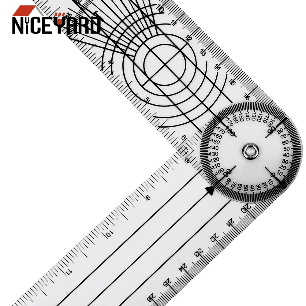 NICEYARD Гониометр с вращением на 360 градусов измерительный инструмент