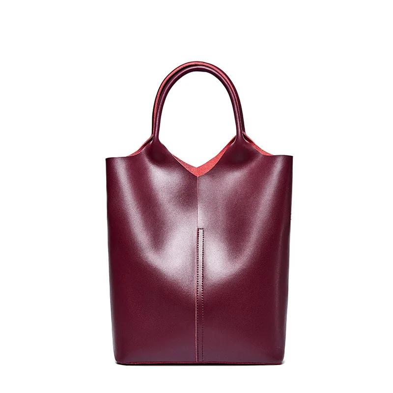 

Women's Leather Bags Handbag Fashion 2020 New Fashion Leather Shoulder Bag Tote Bag