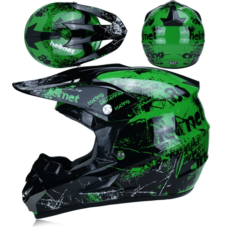 MSUEFKD casque de moto Dirt bike vtt descente croix capacete da moto cascos moto cross off road casques Dot утвержден - Цвет: 7