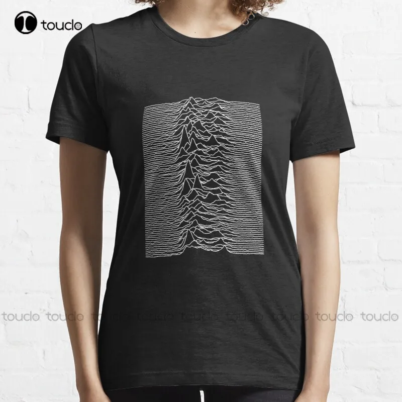 

New Unknown Pleasures [J01] 1979 70S 80S Abstract Art Album Band T-Shirt Cotton Tee Shirt school shirts fashion funny new