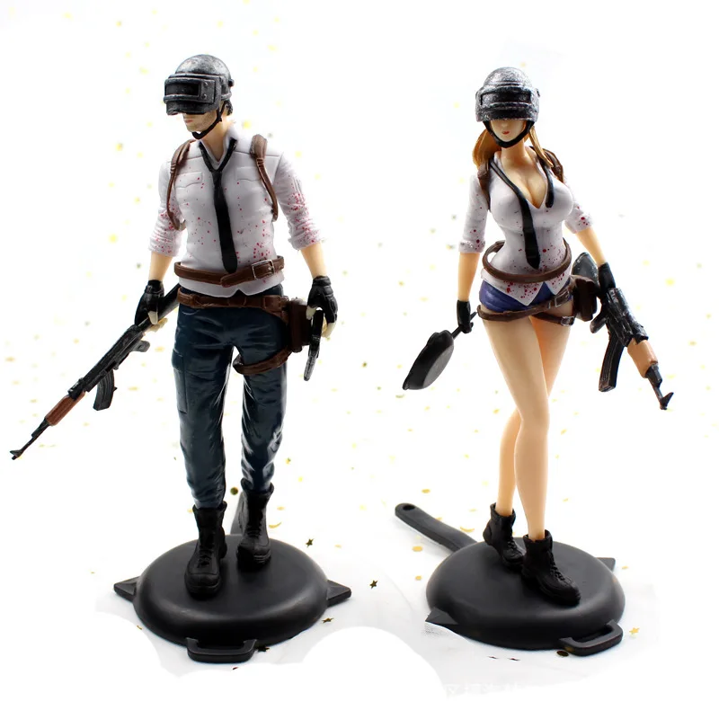 Игра Playerunknown's Battlegrounds PUBG персонаж мужской и женский модель Косплей Фигурки игрушки коллекционный подарок для фаната