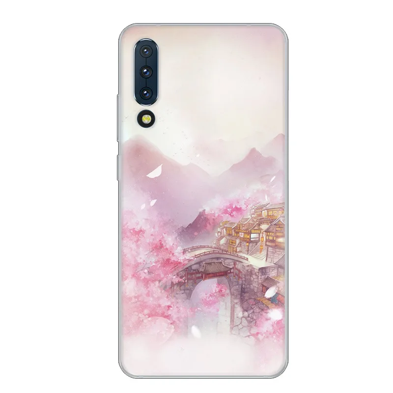 4 Для lenovo Z6 чехол 6,39 ''силиконовый мягкий ТПУ чехол для lenovo Z6 Z 6 L78121Phone чехол s Flower Funda для lenovo Z6 Shell Capa - Цвет: 4