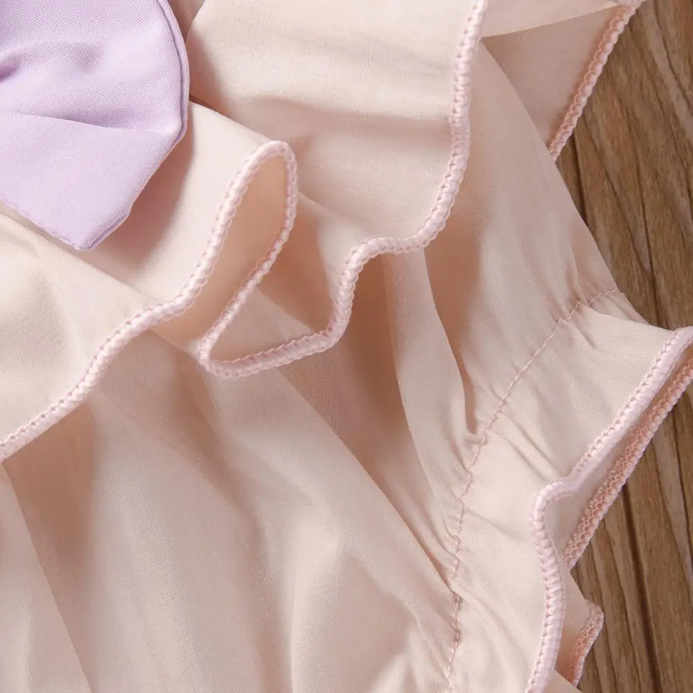 Детские шорты с бантом для маленьких девочек Bebe пижамные штаны однотонные