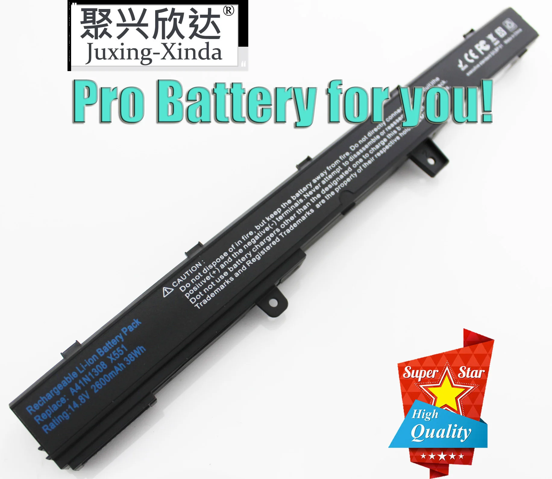 Аккумулятор для ноутбука A41N1308 A31N1319 0B110 00250100 X551M Asus X451 X551 X451C X451CA X551C X551CA