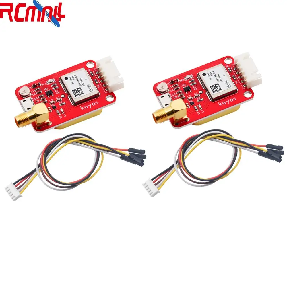 GPS модуль Keyes 7M 2 шт. Спутниковое позиционирование с керамической антенной