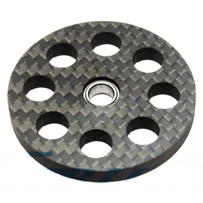 Велосипедный шкив TWTOPSE из углеродного волокна с подшипником Ti оси болта легкое