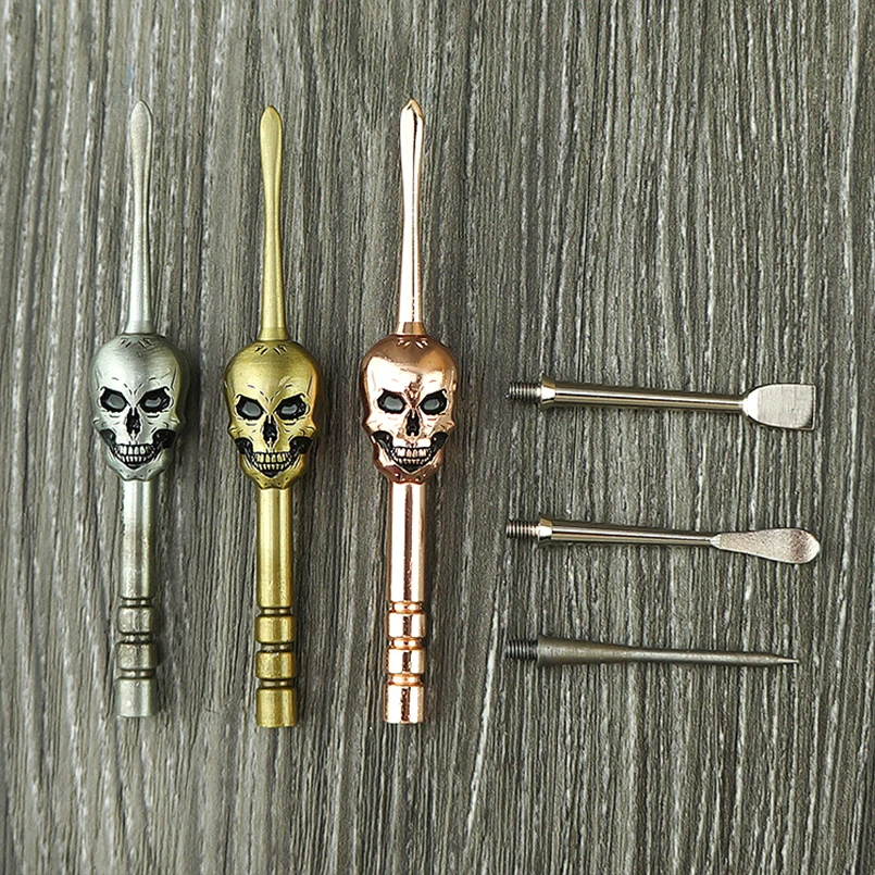 100 шт. 120 мм инструмент для воска в виде черепа из нержавеющей стали с