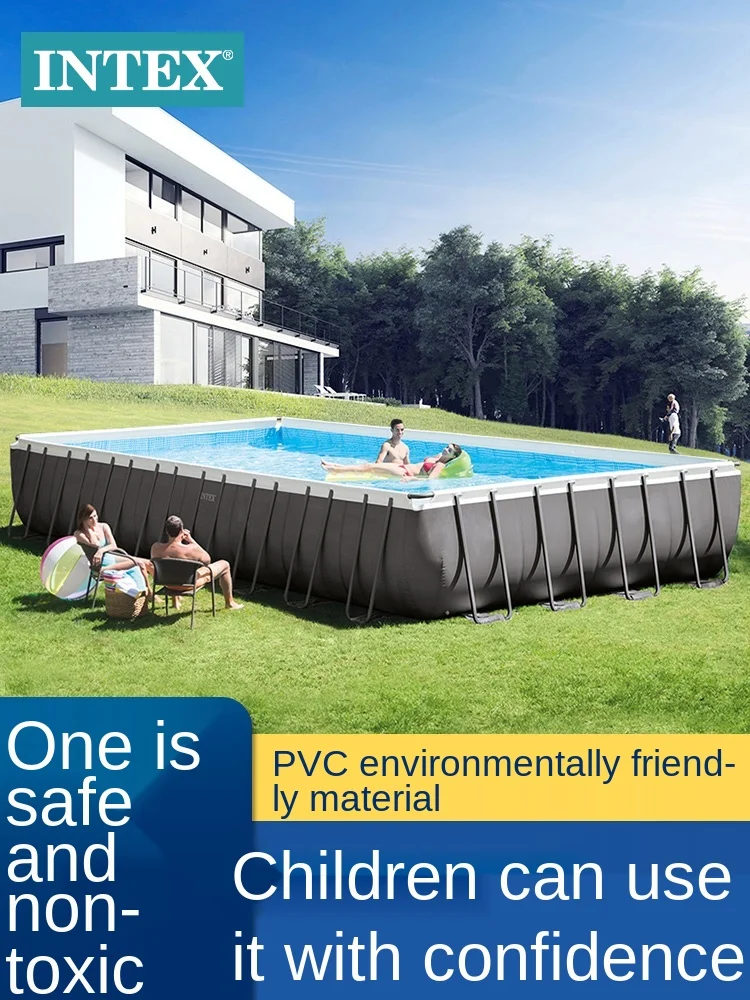 TTINTEX-Piscina grande de verano para ni&ntilde;os, piscina gruesa para exteriores-3