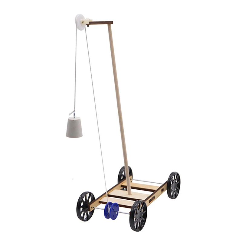 Новый гравитационный автомобиль ручной сборки научный эксперимент забавные