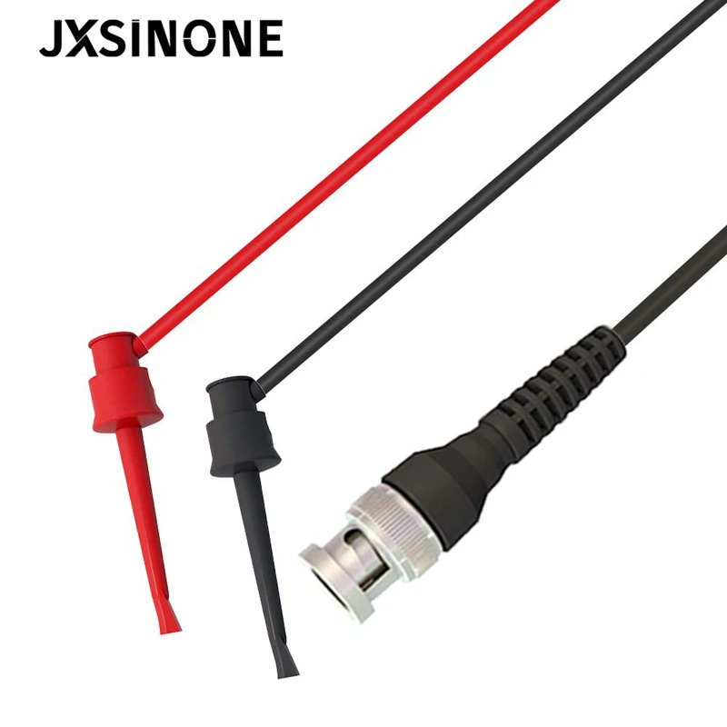 Штепсельная Вилка JXSINONE P1007B BNC Q9 для двух зажим с крючком испытания зондов кабель
