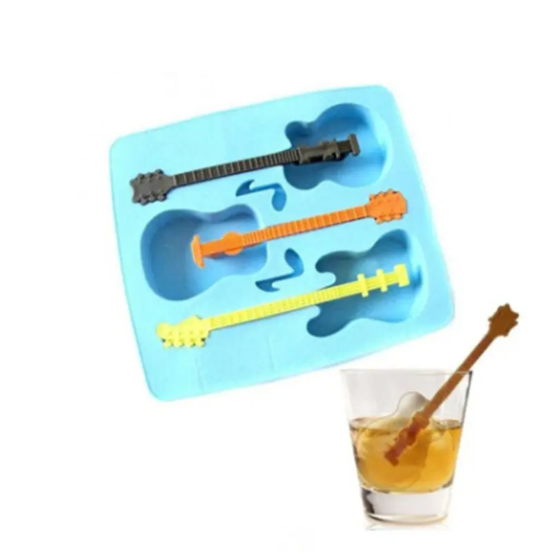 Летняя форма для льда питьевой инструмент ледяной гитары новые подарки кубиков с