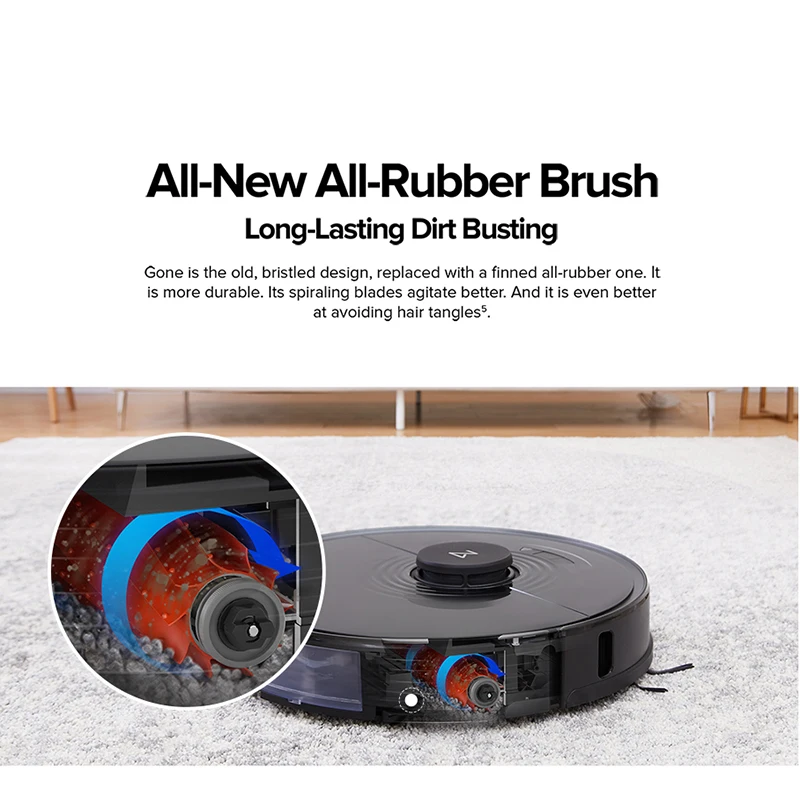 Робот-пылесос Xiaomi Roborock S7 с базой для дома умный Ультразвуковой очиститель шерсти