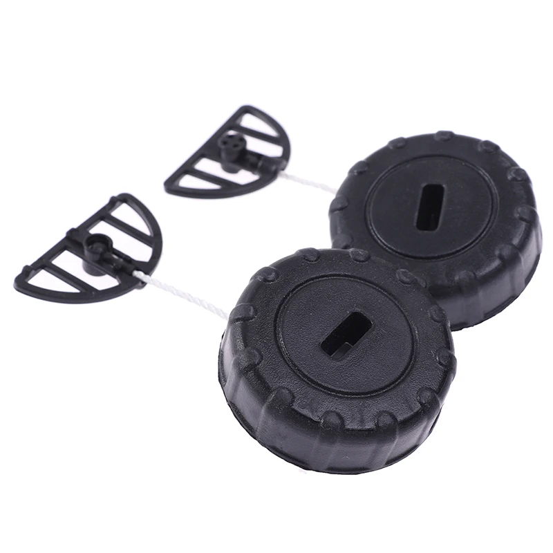 

2Pcs Plastic Fuel Cap Oil Cap For Stihl Chainsaw 017 018 MS170 MS180 1130 350 0500 Fuel Gas Oil Filler Caps