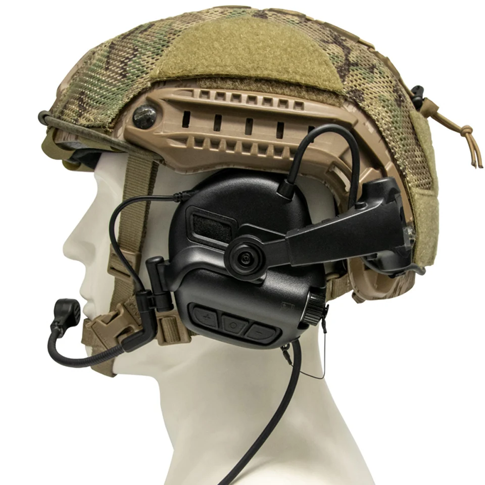 EARMOR РСК Тактический гарнитуры M32X-Mark3 MilPro Связь электронные противошумные мульти