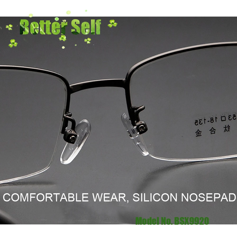 Бизнес очки могут сделать для близорукости мужские большие лицевые полуобода