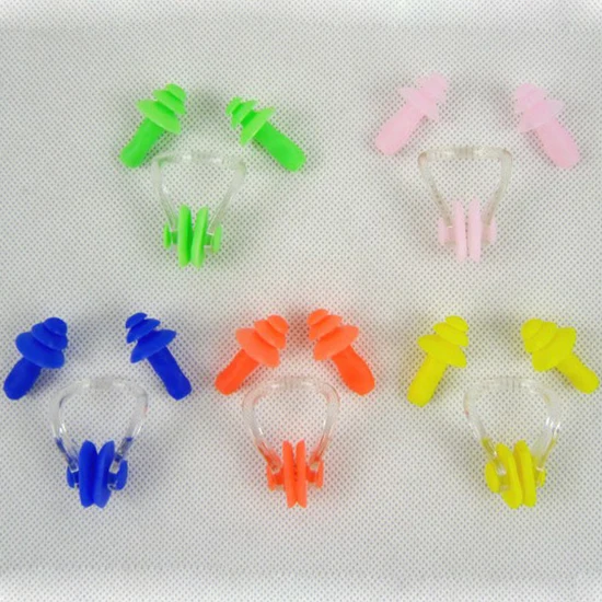 

Ear Plug Swimming Workouts Nose Clip 2PCS Soft Sporting Goods Waterproof