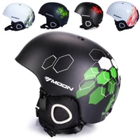 ski helmet outdoor sports safety helmet with goggles integrated male and female protective ski helmet protective gear