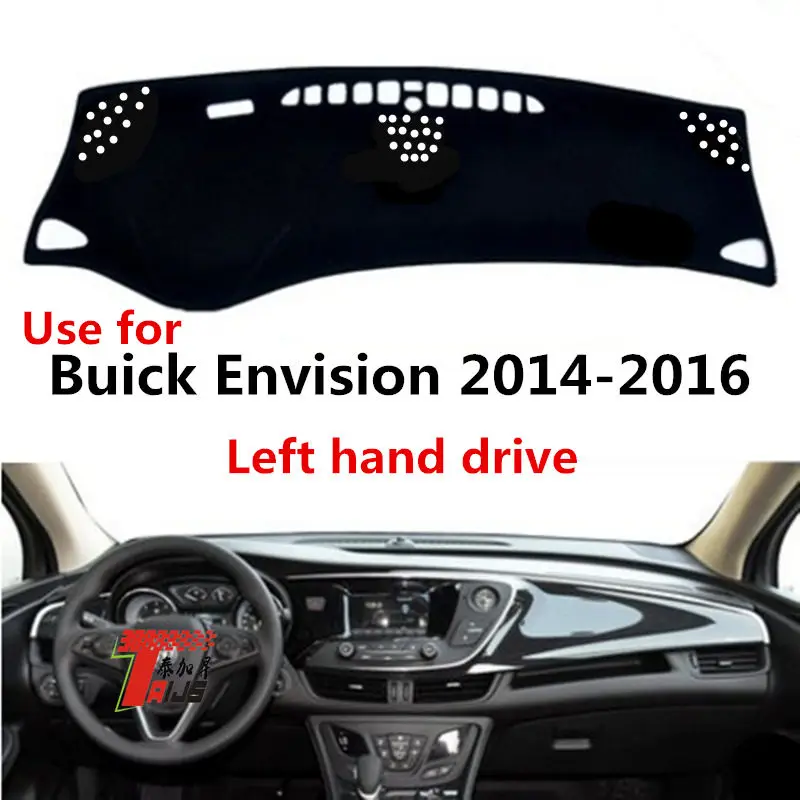 

TAIJS Factory Casual protective Anti UV Polyester Fibre Car Dashboard Cover For Buick Envision 2014 2015 2016 Left hand drive