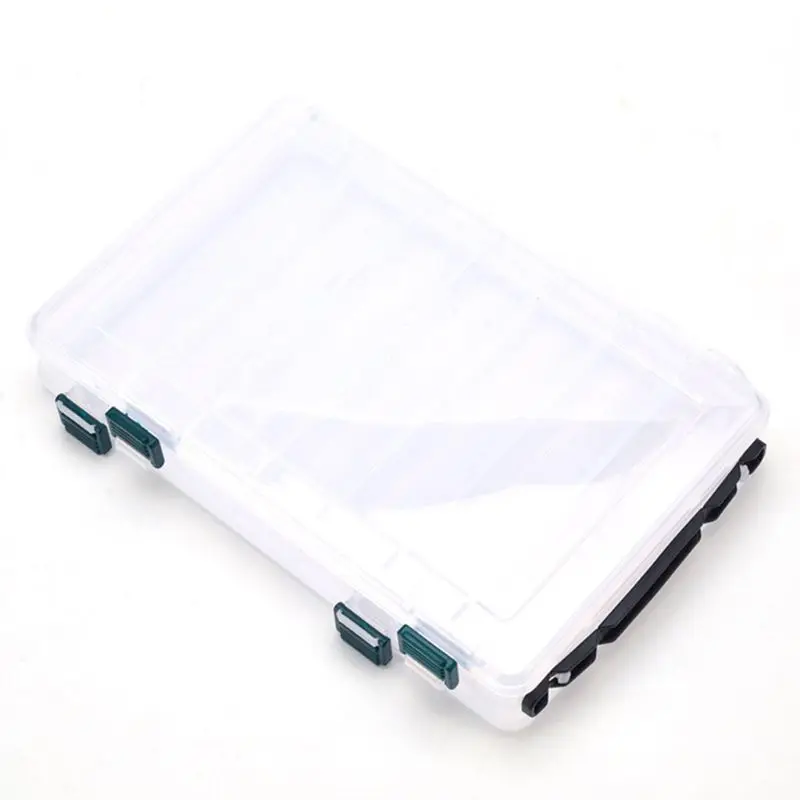 Двухсторонняя коробки для рыболовной приманки рыболовные снасти хранения Чехол