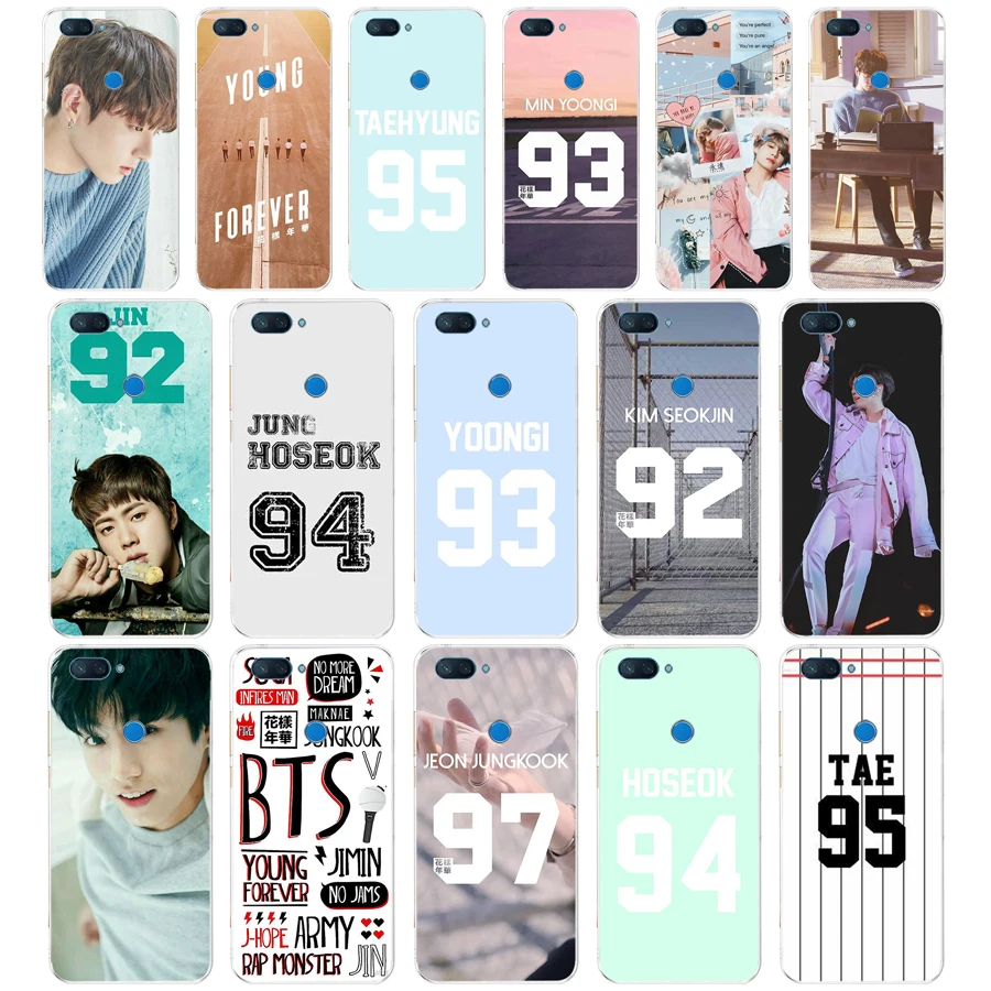 051FG TS jersek Jungkook jhope jimin T Мягкий Силиконовый ТПУ чехол для телефона xiaomi redmi mi 8 A1 A2