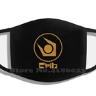 Комбинированный логотип, вдохновленный Half Life Half Face для мужчин, женщин, мужчин, женщин, сделай сам, маски для рта Half Life 2, комбинированный