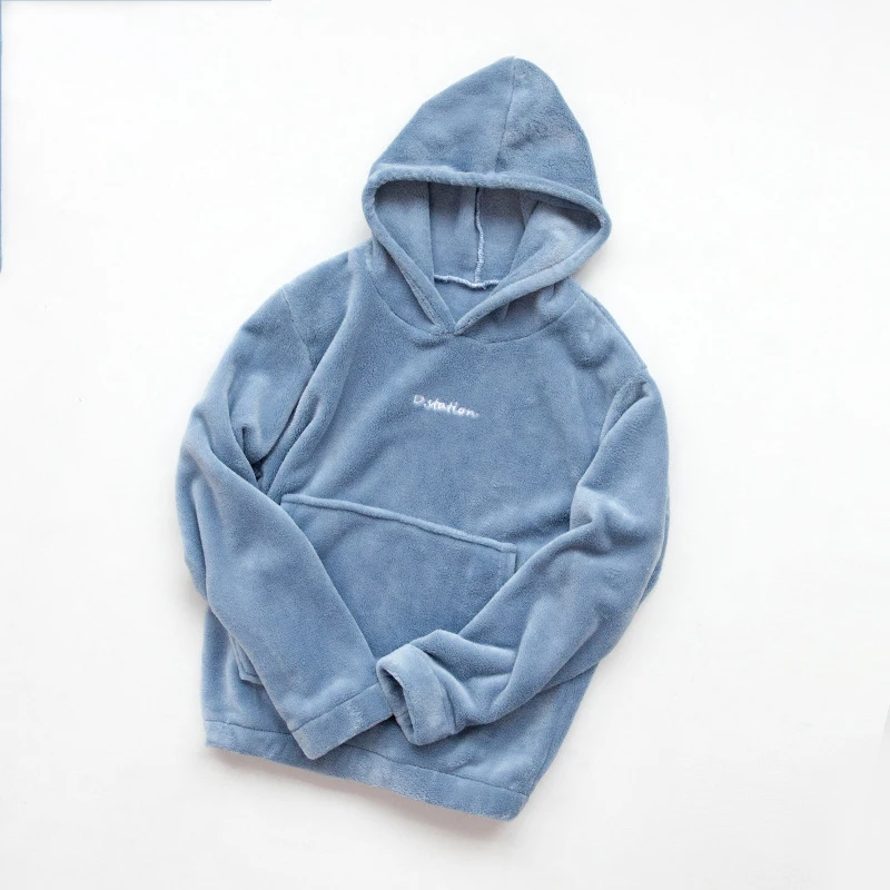 Зимняя Фланелевая пижама Женская флисовая Пижама одежда для сна домашняя