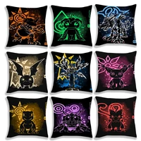 anime digital monster pillowcase agumon patamon 4545cm pillow case cover seat bedding cushion gift for kids boys children