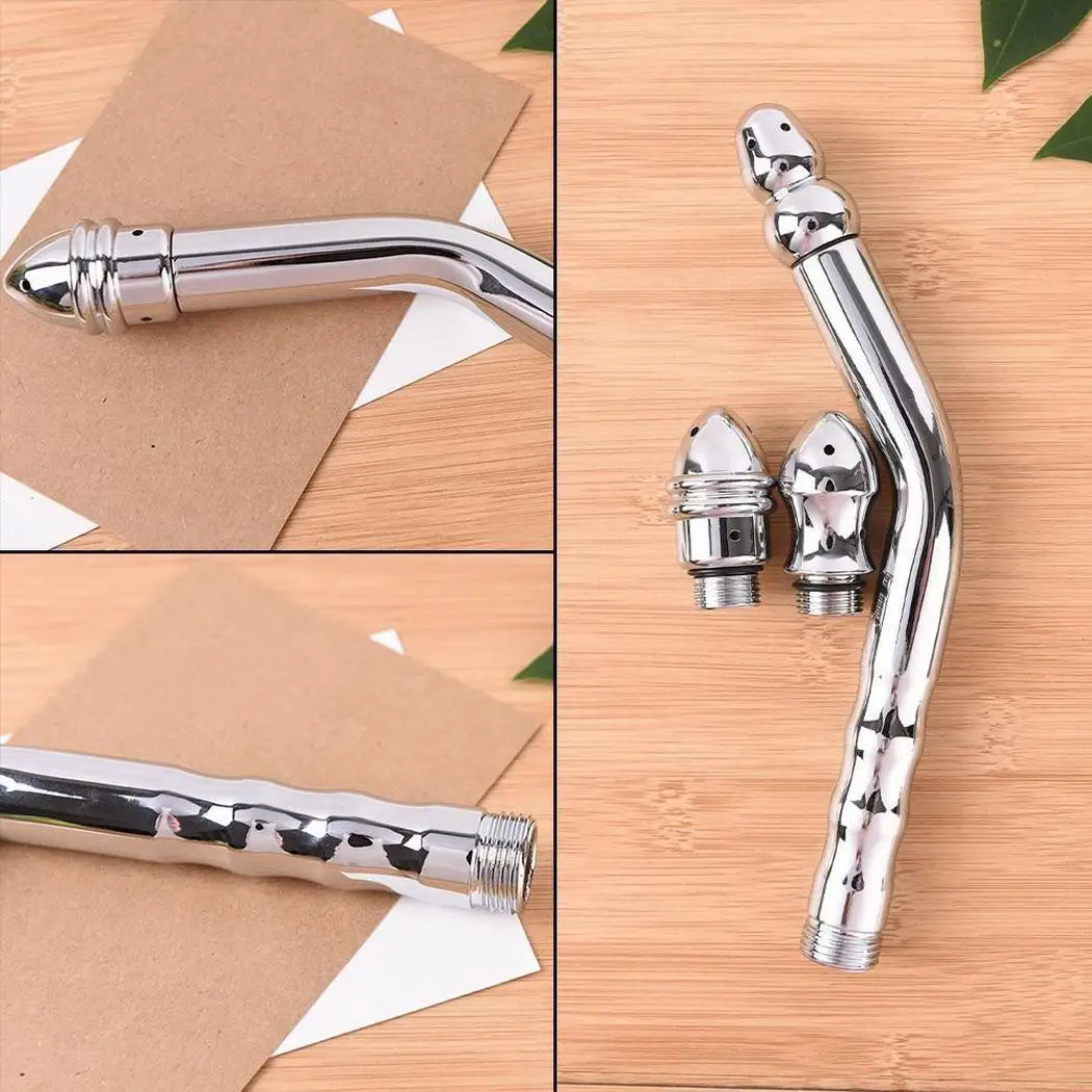 Анальные игрушки товары для взрослых секса клизма очиститель с тремя головками