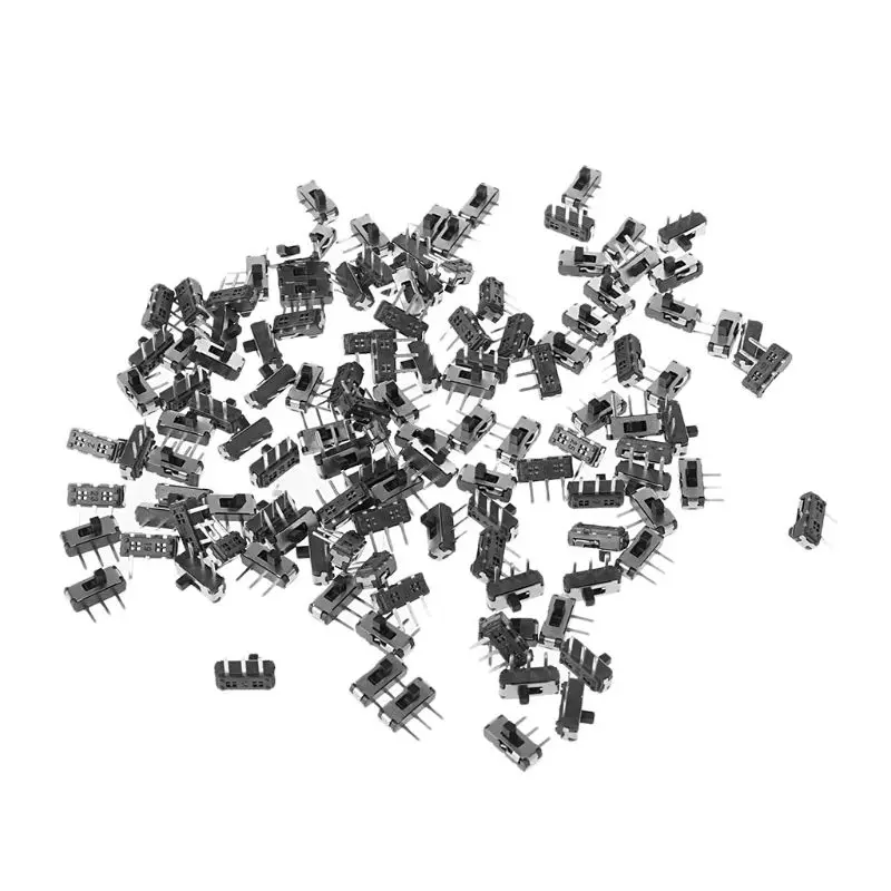 25 шт./компл. Φ G2 SPDT 1P2T SMD 3-контактная печатная плата горизонтальный переключатель