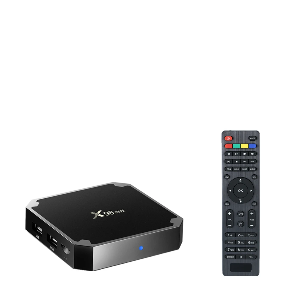 ТВ приставка X96Mini Android 9 0 8 + 16 ГБ Amlogic S905W 4 ядра 64 бит 2 ГГц Wi Fi 4K HDMI 0|android tv box|iptv android boxtv