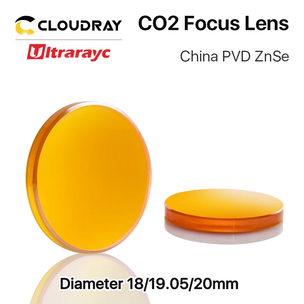 Ultrarayc Китай CO2 ZnSe фокус объектива диа. 18 19 05 20 мм FL38.1 50 8 63 5 101 6 127 1 4 &quotдля лазерной