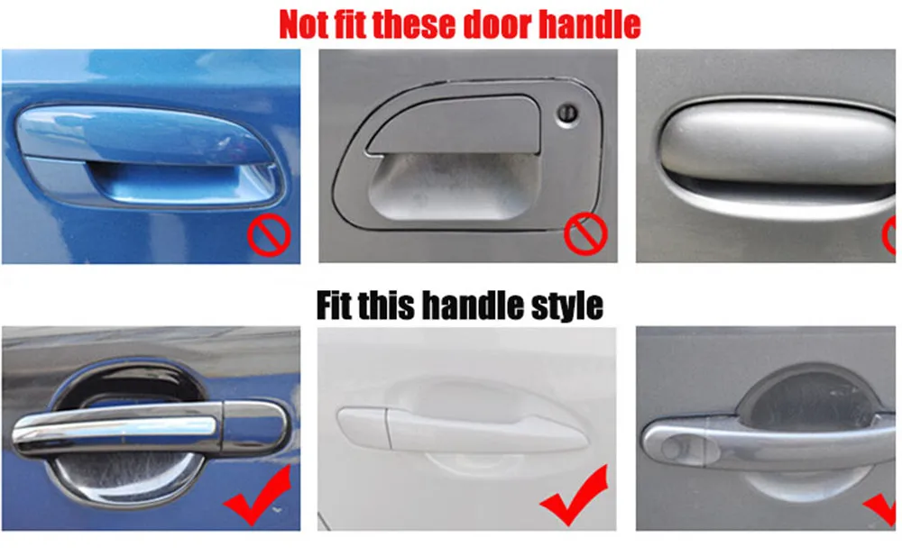 2020 new Car door handle protection Stickers for Chevrolet Miray Caprice Agile Stingray Aveo5 Matiz Lumina HHR | Автомобили и