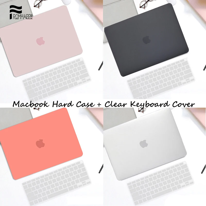 

Hard Shell Matte Laptop Case For Macbook Pro Air 11 13 M1 A2159 A2289 A2338 Air 13 inch A2337 A2179 A1932 A1466 + Keyboard Cover