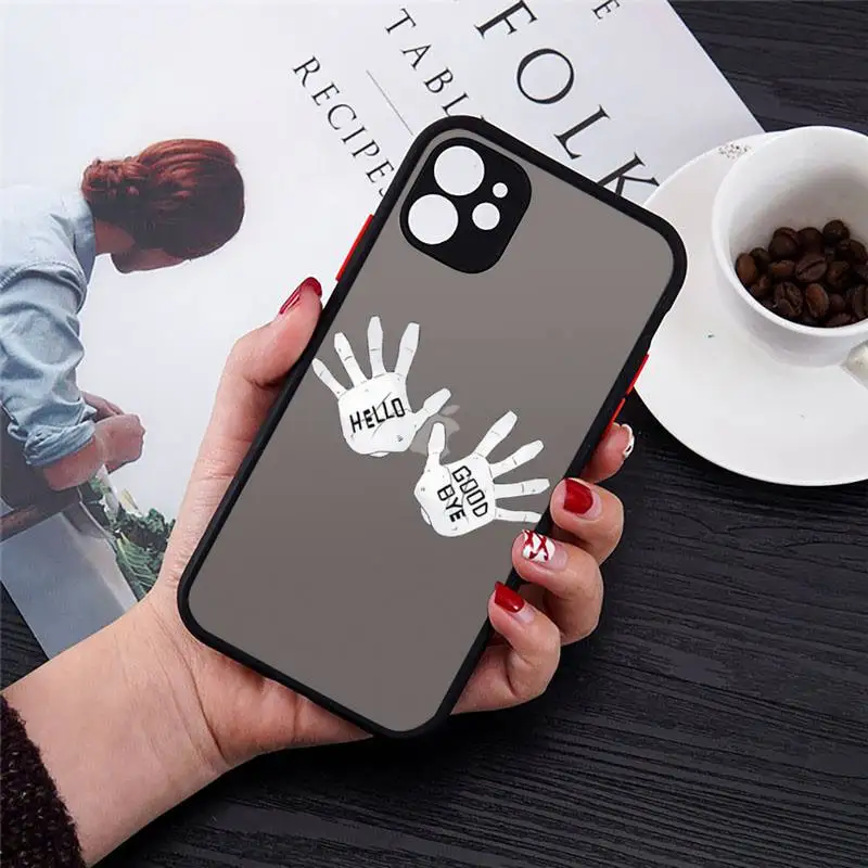

Umbrella Academy Phone Case matte transparent For iphone 7 8 11 12 plus mini x xs xr pro max cover