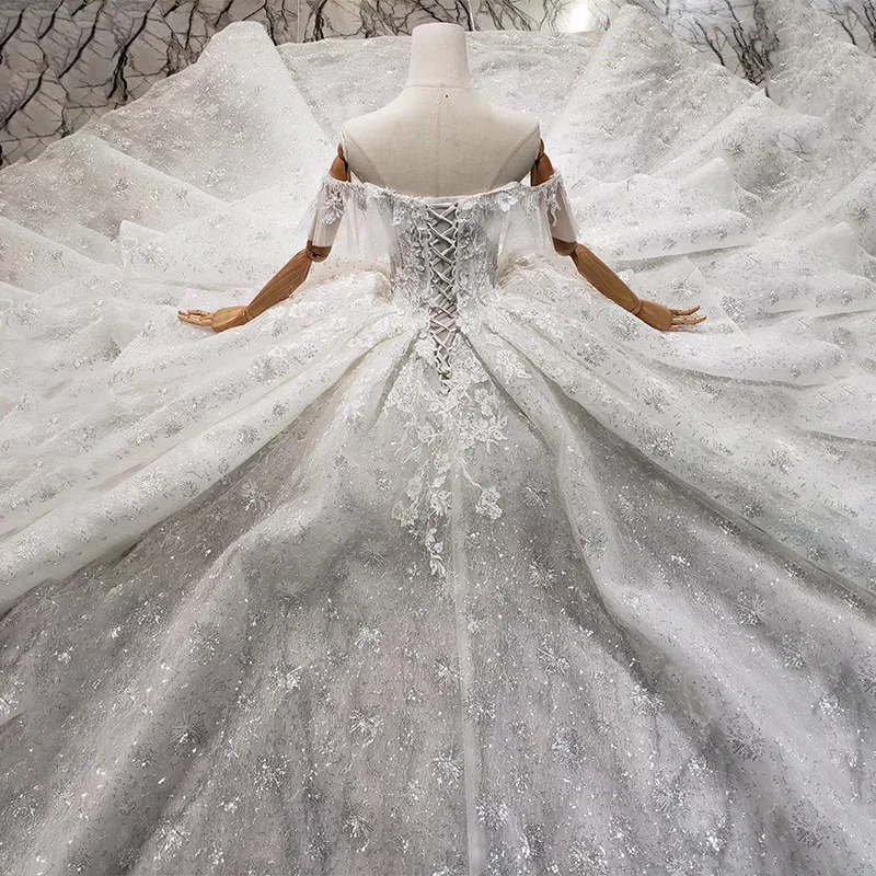 HTL312 мяч многоуровневый наряд свадебное платье с вуалью Милая пышное блестящее