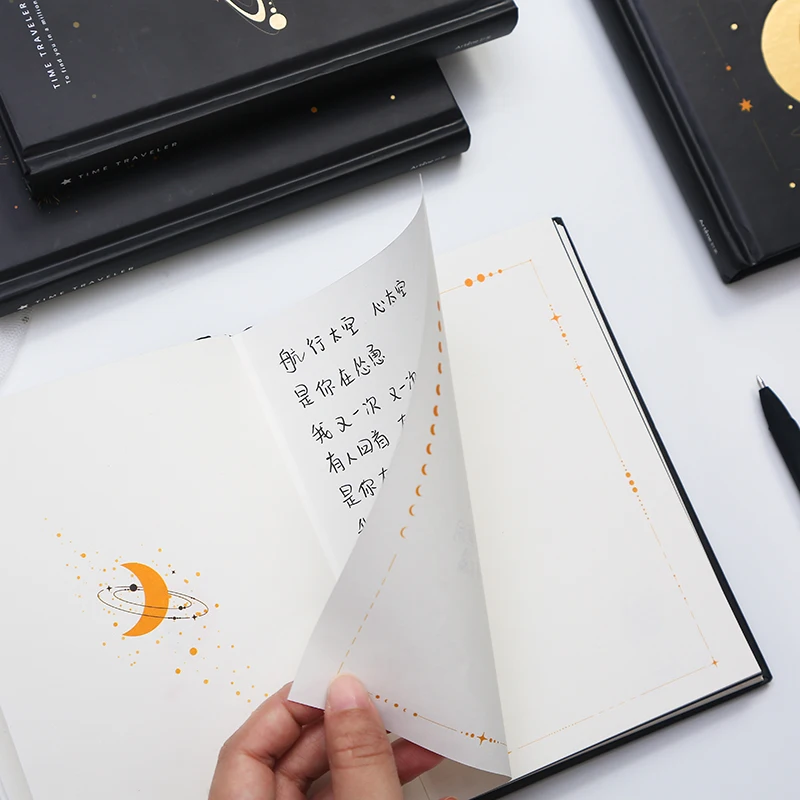 Креативная учетная запись набор гелевых чернил ручка лента цветные страницы