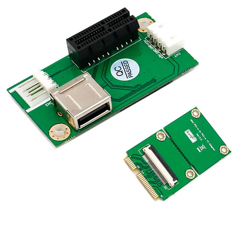 Мини адаптер BTBcoin PCI E для Express 1X Удлинительный шнур Mini PCIE X1 USB 2 0 кабель подключения